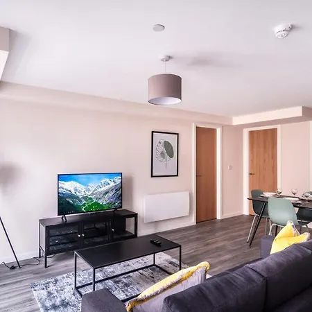 Modern & Spacious 2 Bed Apartment In Manchester Exterior photo